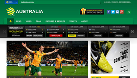 Australian Socceroos Website